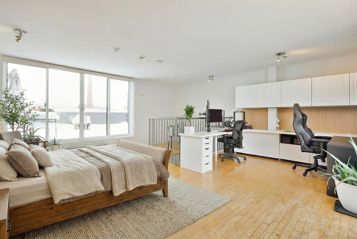 Chambre à coucher principale - 4-1919 Rue Beaudry, Montréal (Ville-Marie), QC - Indoor Photo Showing Bedroom