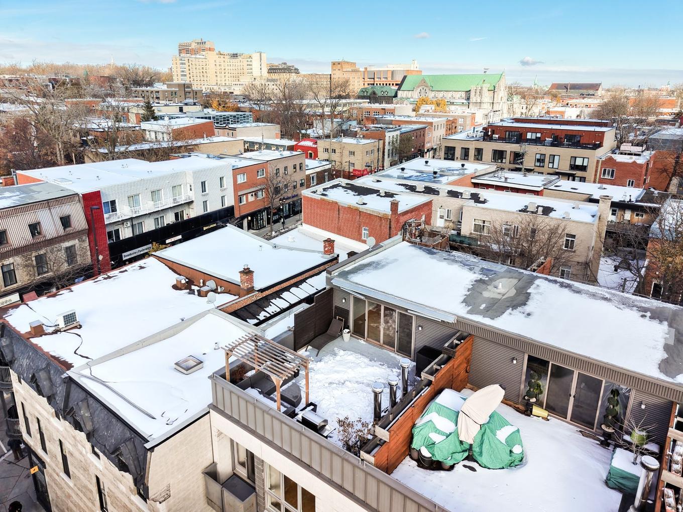 Photo aérienne - 4-1919 Rue Beaudry, Montréal (Ville-Marie), QC - Outdoor With View