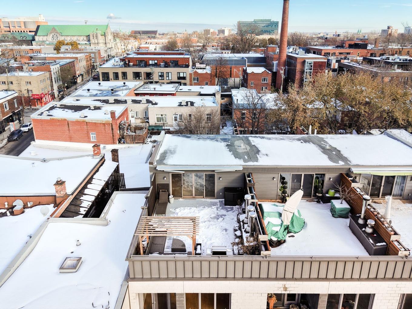 Photo aérienne - 4-1919 Rue Beaudry, Montréal (Ville-Marie), QC - Outdoor