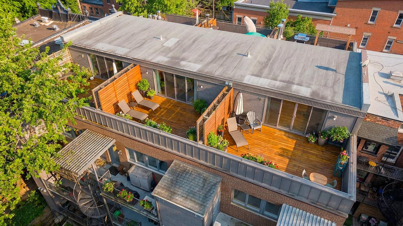 Terrasse - 4-1919 Rue Beaudry, Montréal (Ville-Marie), QC - Outdoor With Exterior