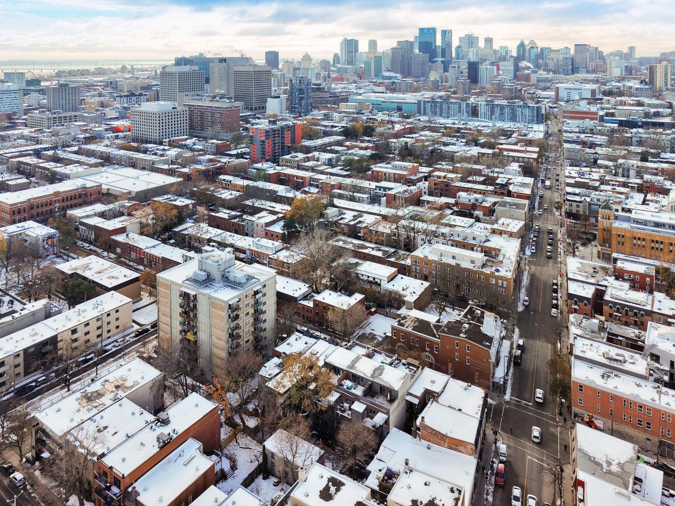 Photo aérienne - 4-1919 Rue Beaudry, Montréal (Ville-Marie), QC - Outdoor With View