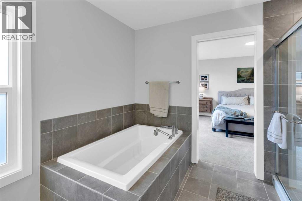 287 Rivercrest Boulevard, Cochrane, AB - Indoor Photo Showing Bathroom