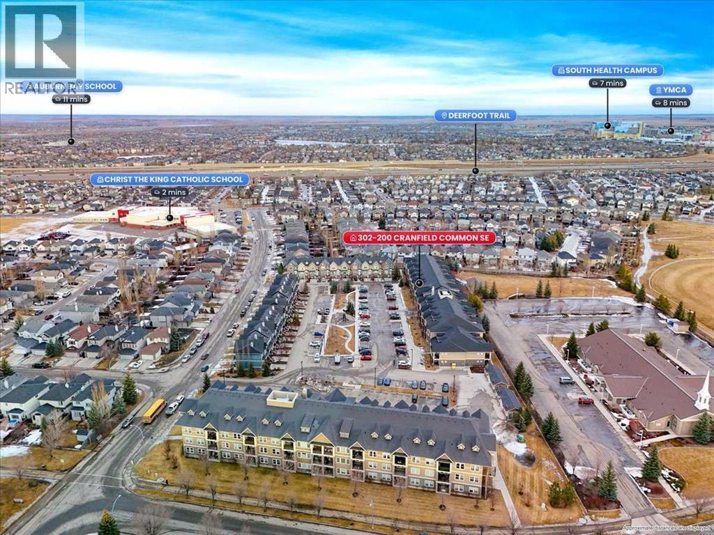 302, 200 Cranfield Common Se, Calgary, AB - Outdoor With View