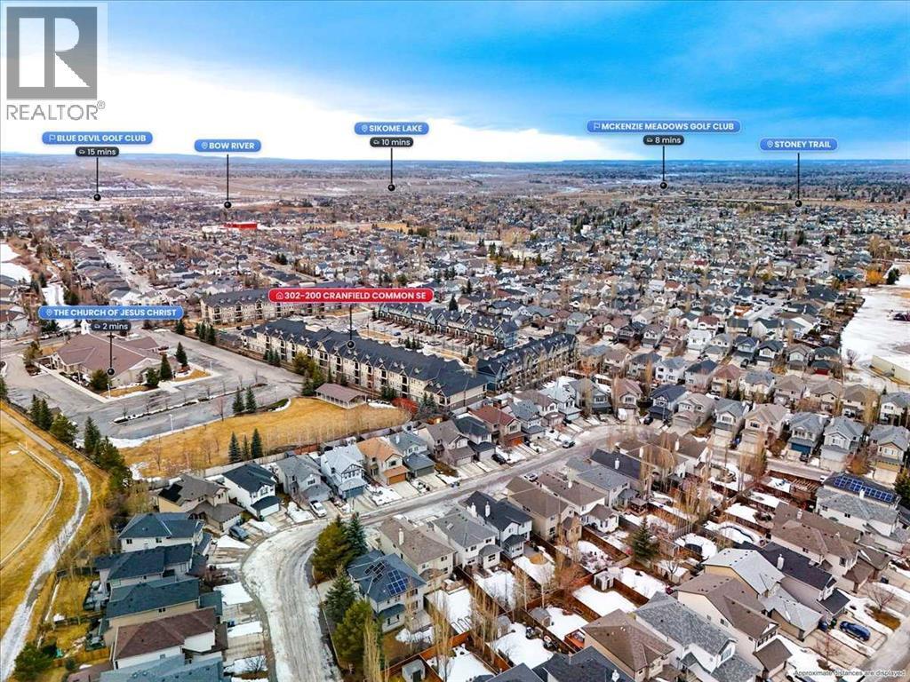 302, 200 Cranfield Common Se, Calgary, AB - Outdoor With View