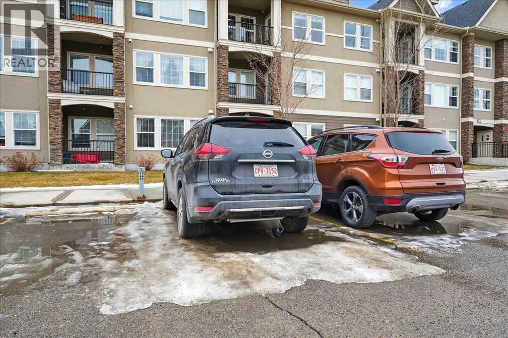 Parking no 65 - 302, 200 Cranfield Common Se, Calgary, AB - Outdoor With Balcony With Facade