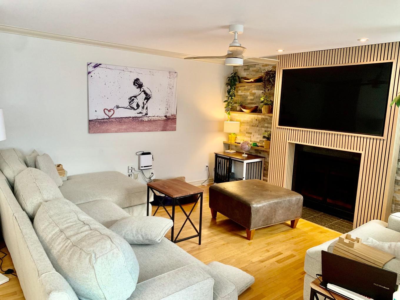 Salle familiale - 268 Rue Vallée, Sainte-Anne-De-Bellevue, QC - Indoor Photo Showing Living Room