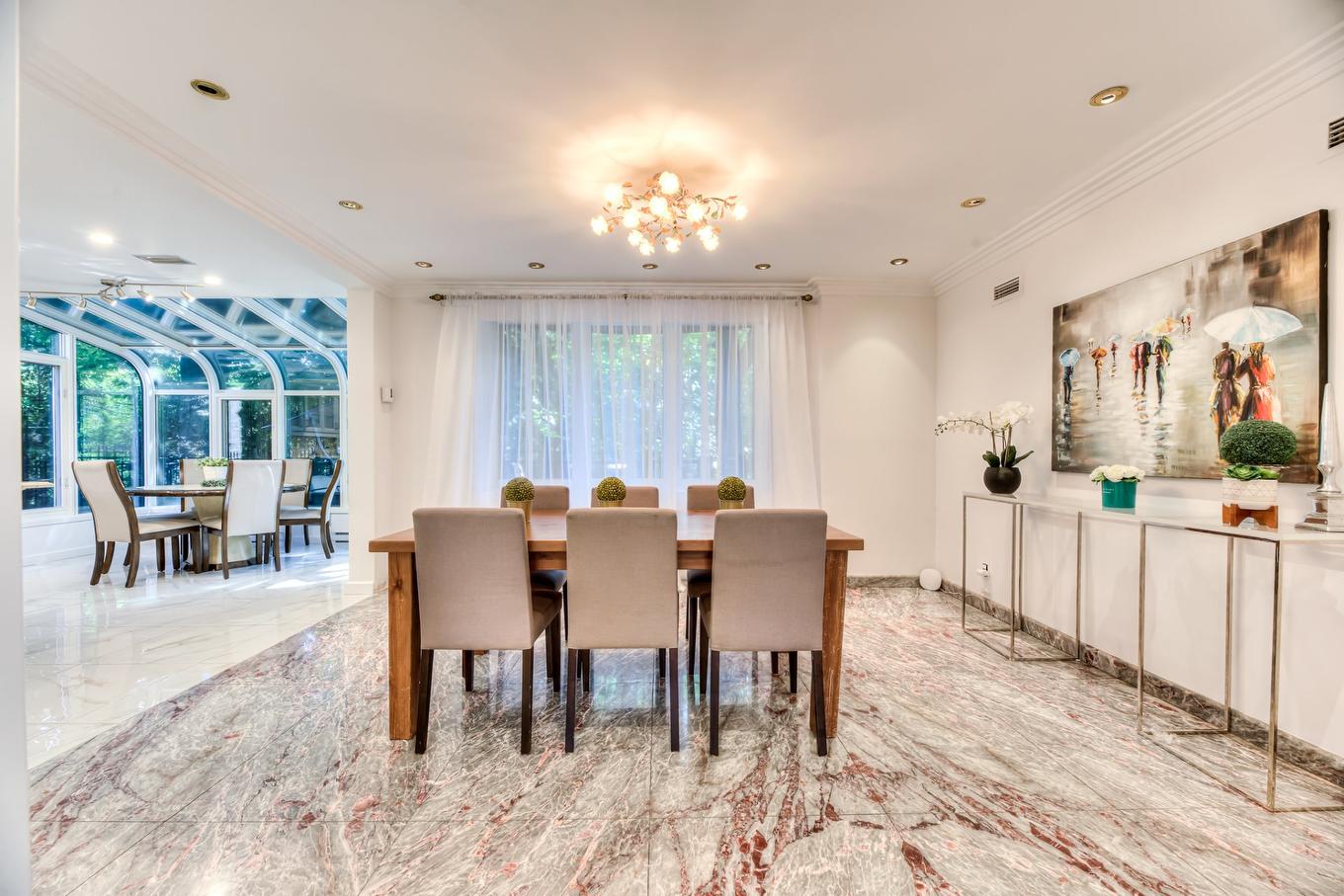 Salle à manger - 5782 Rue Fleet, Hampstead, QC - Indoor Photo Showing Dining Room