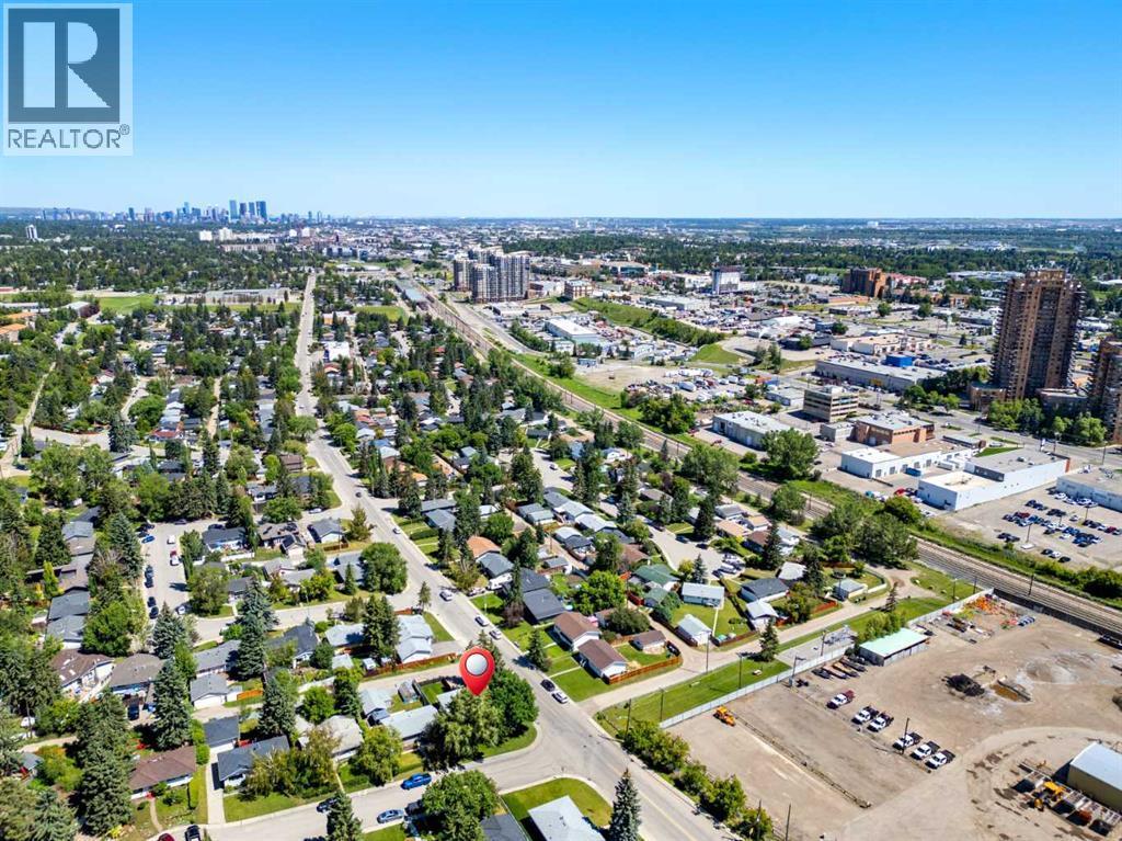 Aerial - 321 Haddon Road Sw, Calgary, AB - Outdoor With View