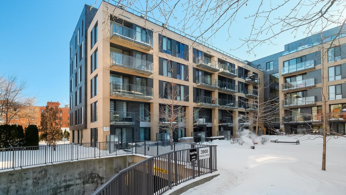 Façade - 401-3900 Rue Marcel-Pepin, Montréal (Rosemont/La Petite-Patrie), QC - Outdoor With Balcony With Facade