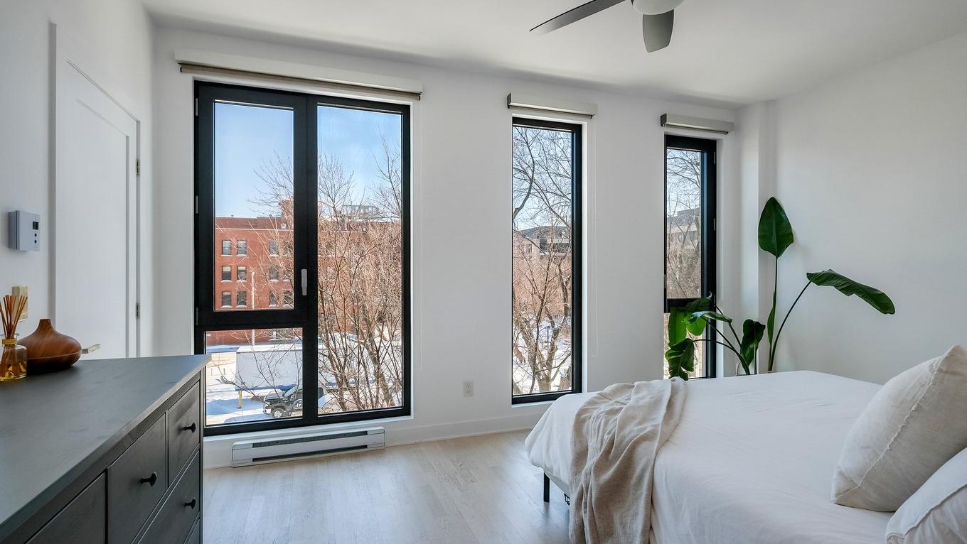 Chambre à coucher principale - 401-3900 Rue Marcel-Pepin, Montréal (Rosemont/La Petite-Patrie), QC - Indoor Photo Showing Bedroom