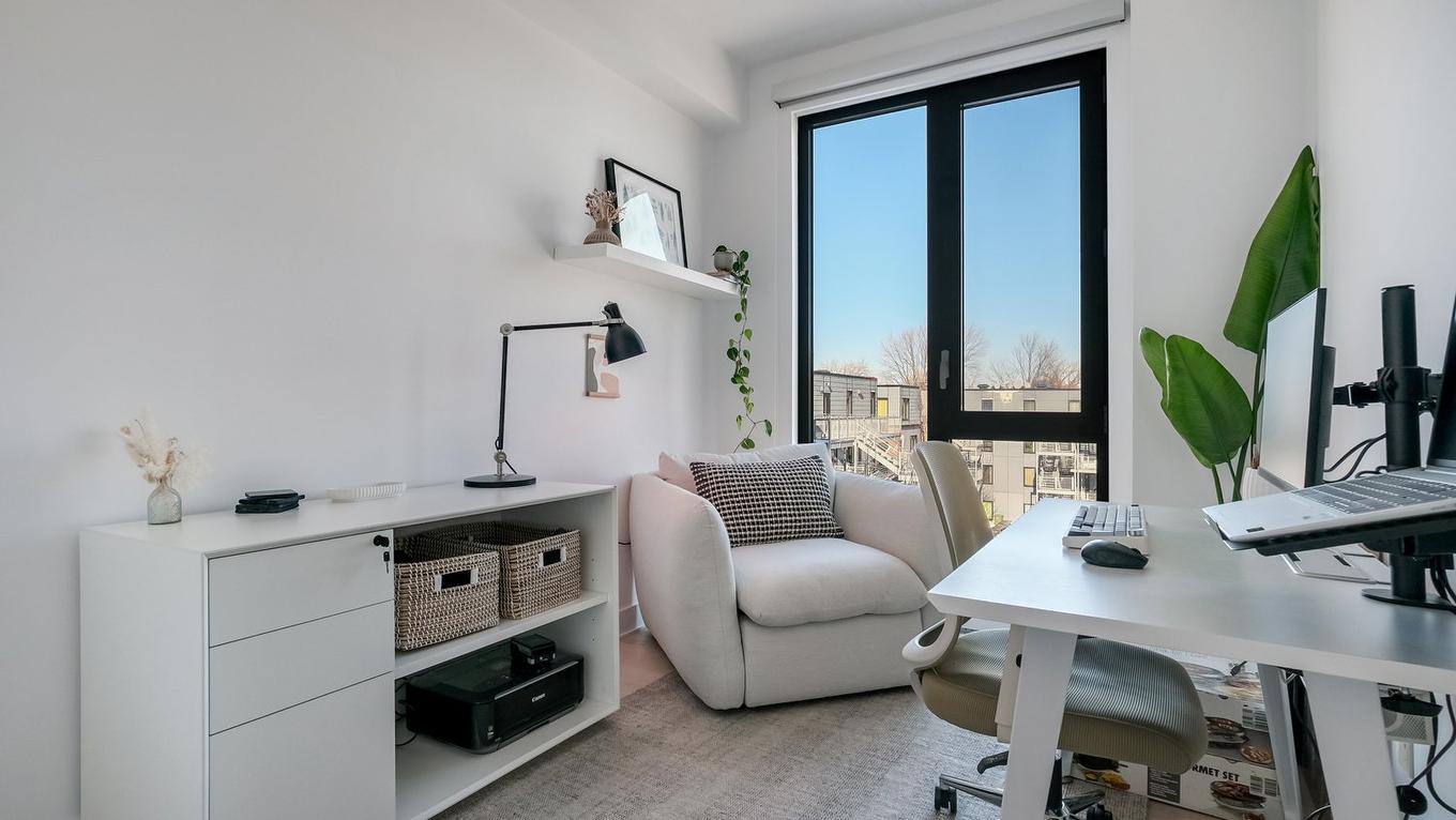 Chambre à coucher - 401-3900 Rue Marcel-Pepin, Montréal (Rosemont/La Petite-Patrie), QC - Indoor