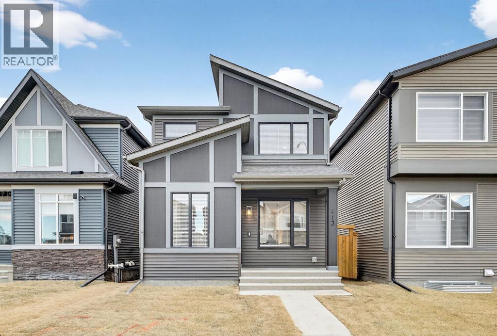 413 Belmont Park Sw, Calgary, AB - Outdoor With Facade