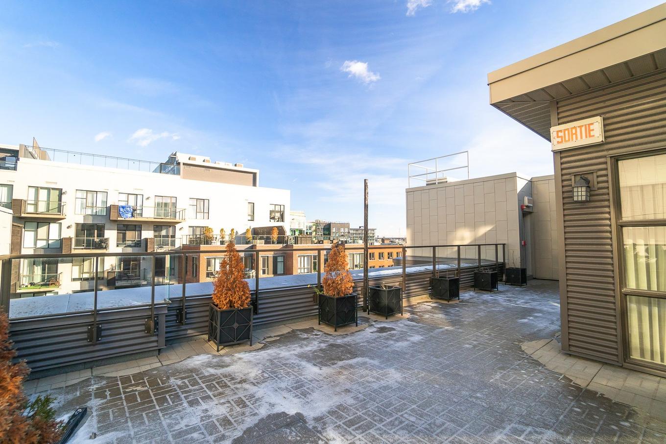 Patio - Ph402-373 Rue Des Seigneurs, Montréal (Le Sud-Ouest), QC - Outdoor With Exterior