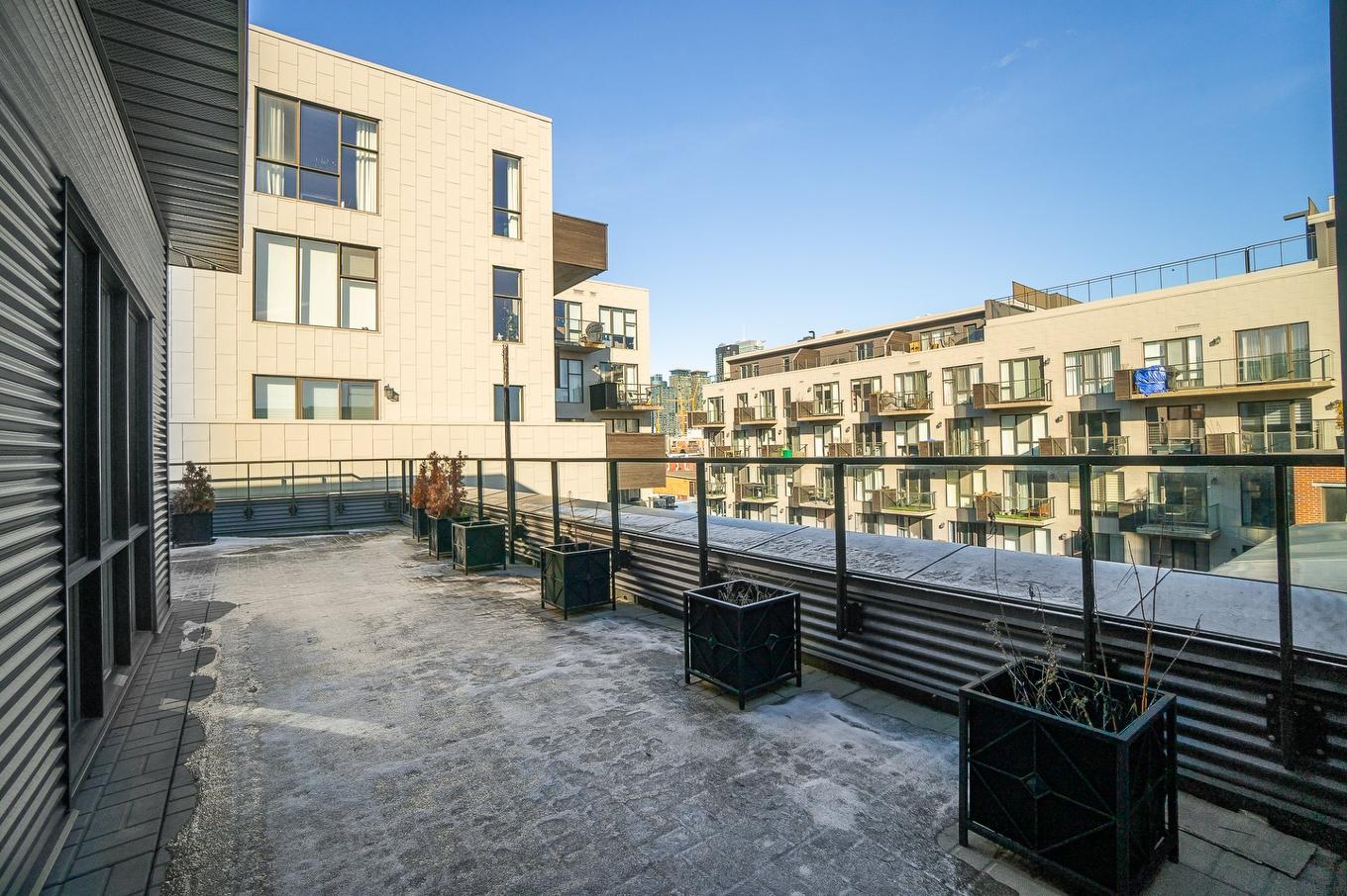 Patio - Ph402-373 Rue Des Seigneurs, Montréal (Le Sud-Ouest), QC - Outdoor With Exterior