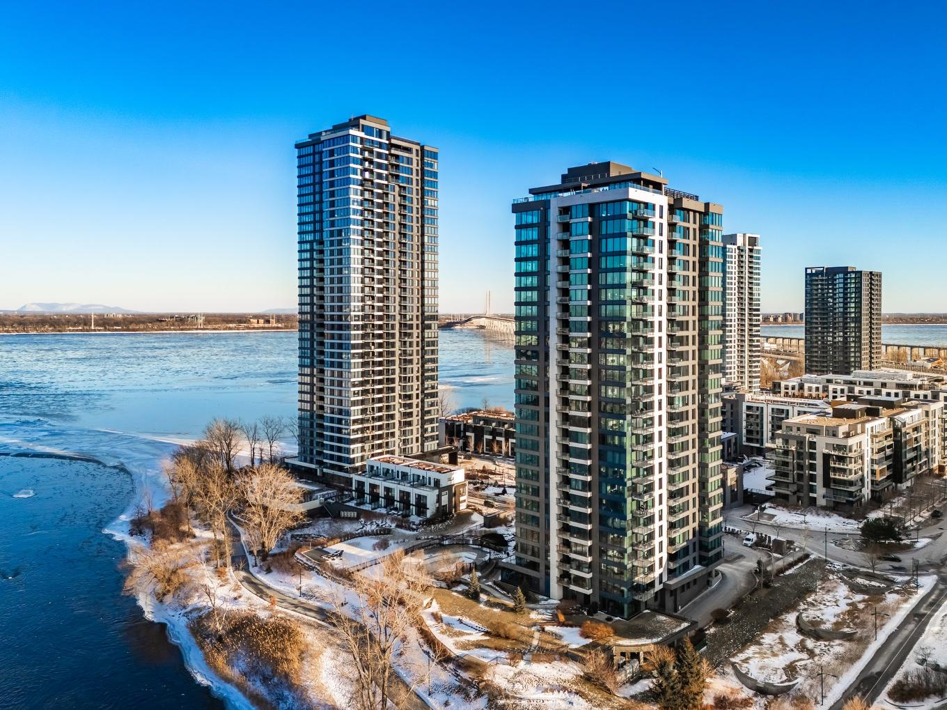 Vue d'ensemble - 1805-101 Rue De La Rotonde, Montréal (Verdun/Île-Des-Soeurs), QC - Outdoor With Body Of Water