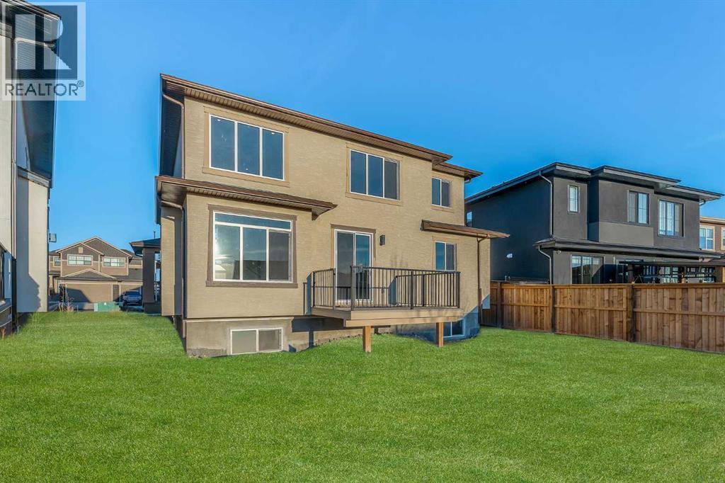 Virtually Staged - 202 Kinniburgh Loop, Chestermere, AB - Outdoor With Deck Patio Veranda With Exterior