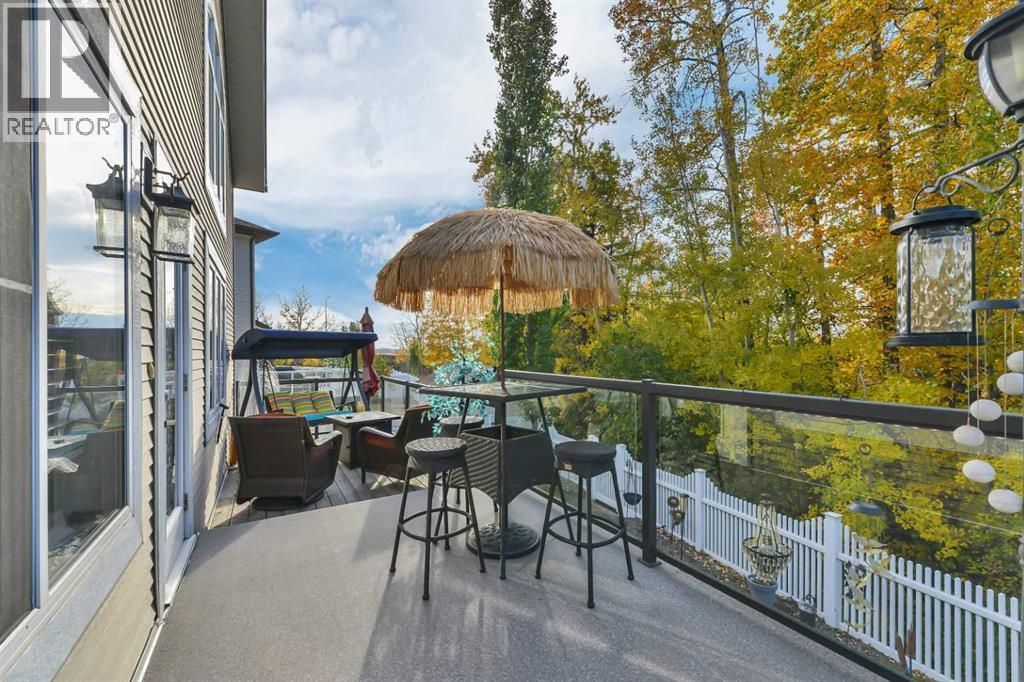 DECK - 232 Wiley Crescent, Red Deer, AB - Outdoor With Exterior