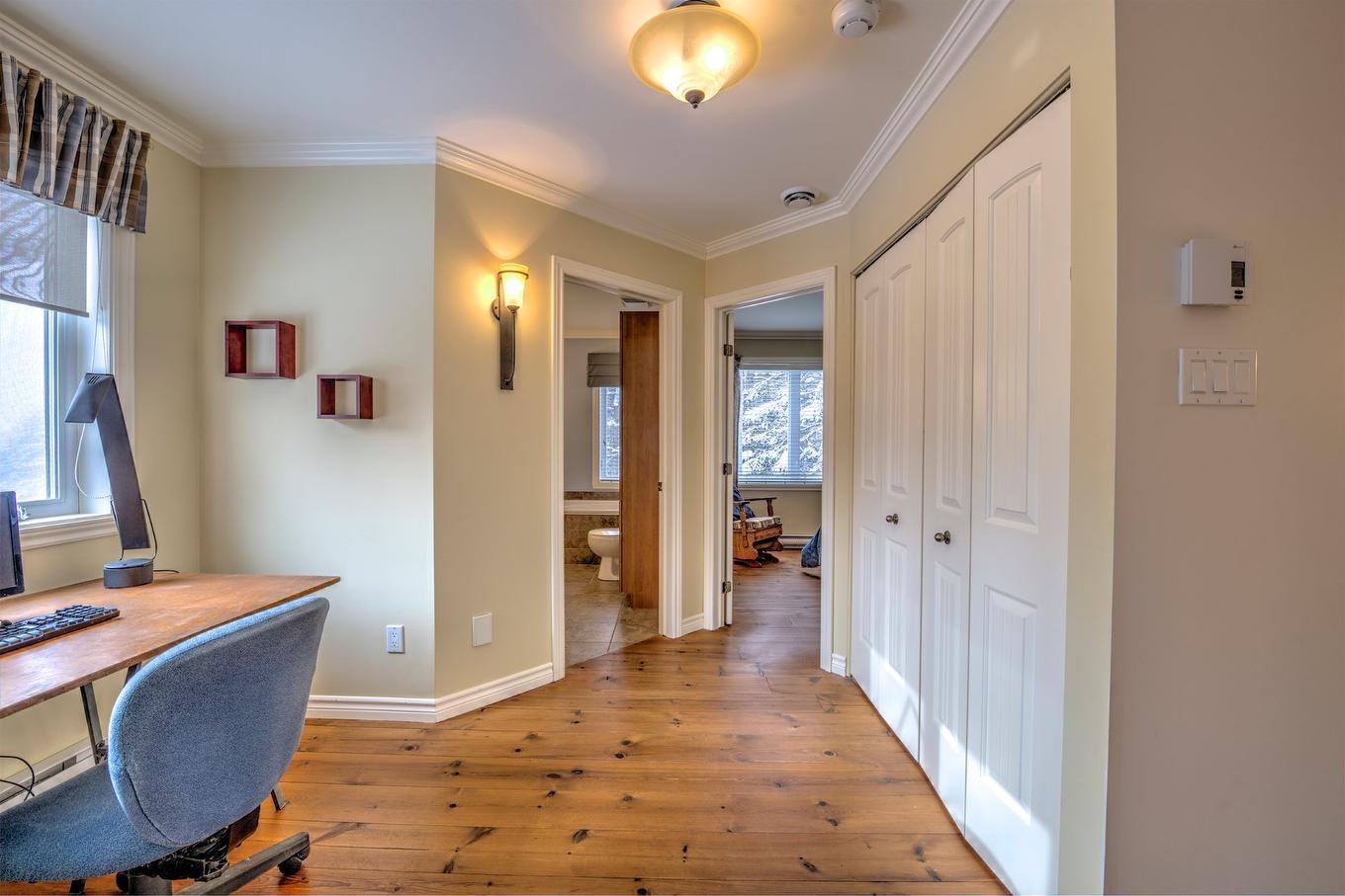 Den - 312 Ch. Du Mont-Loup-Garou, Sainte-Adèle, QC - Indoor Photo Showing Office