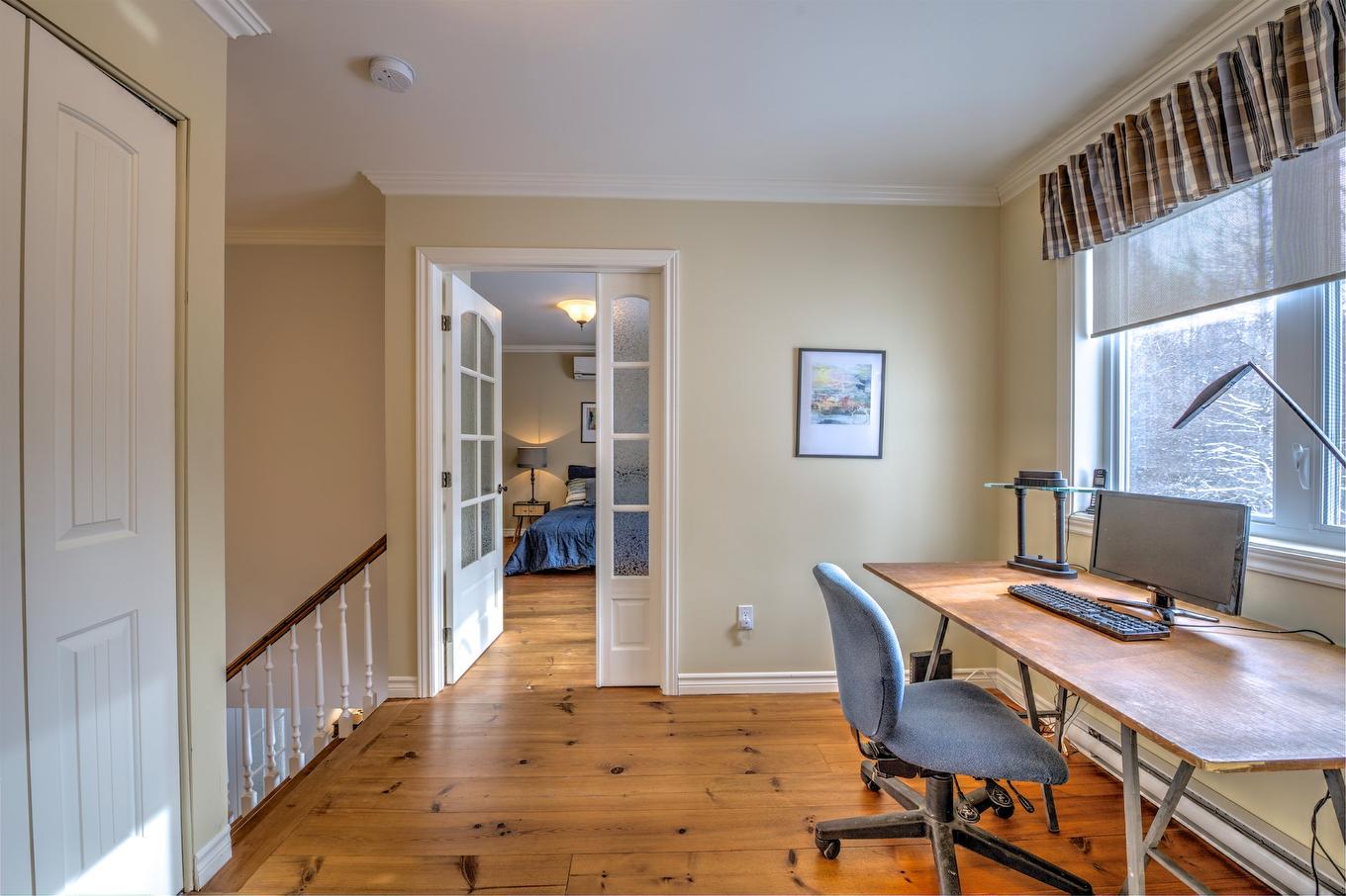 Den - 312 Ch. Du Mont-Loup-Garou, Sainte-Adèle, QC - Indoor Photo Showing Office