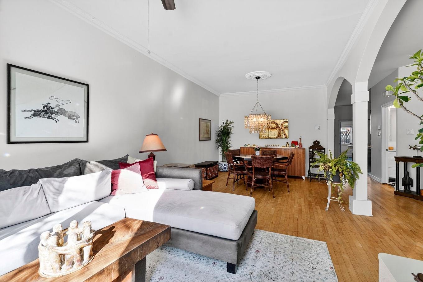 Salon - 4837 Rue Jeanne-Mance, Montréal (Le Plateau-Mont-Royal), QC - Indoor Photo Showing Living Room