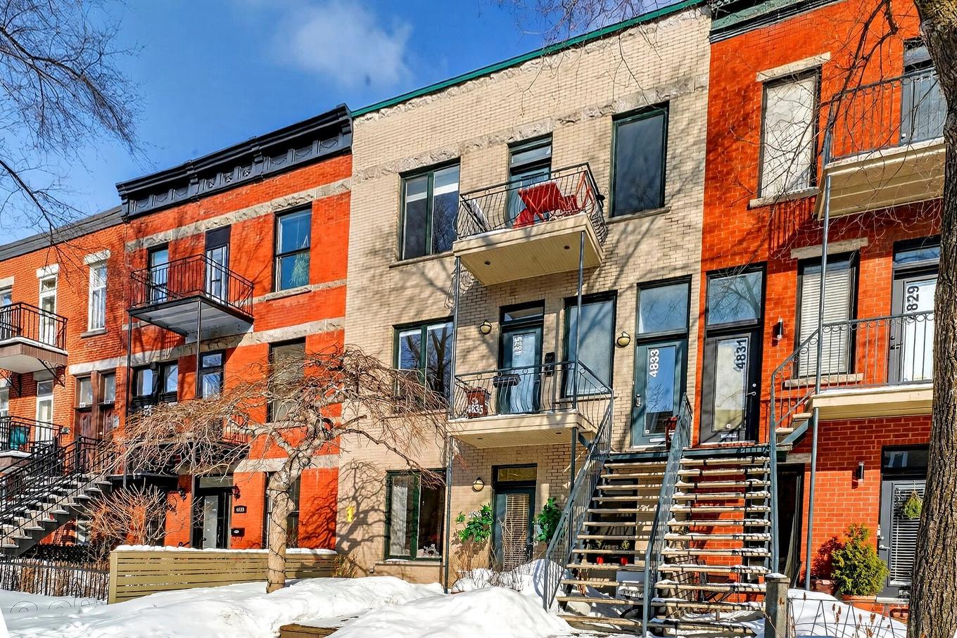 Façade - 4837 Rue Jeanne-Mance, Montréal (Le Plateau-Mont-Royal), QC - Outdoor With Facade