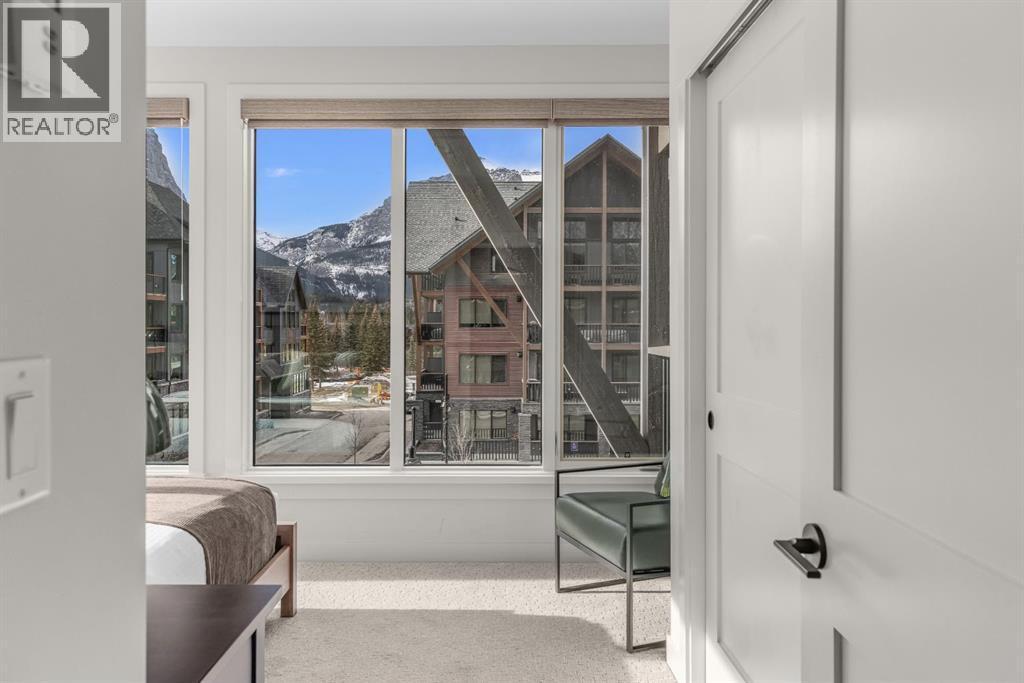 Primary bedroom #2 - 313, 1408 Spring Creek Gate, Canmore, AB - Indoor