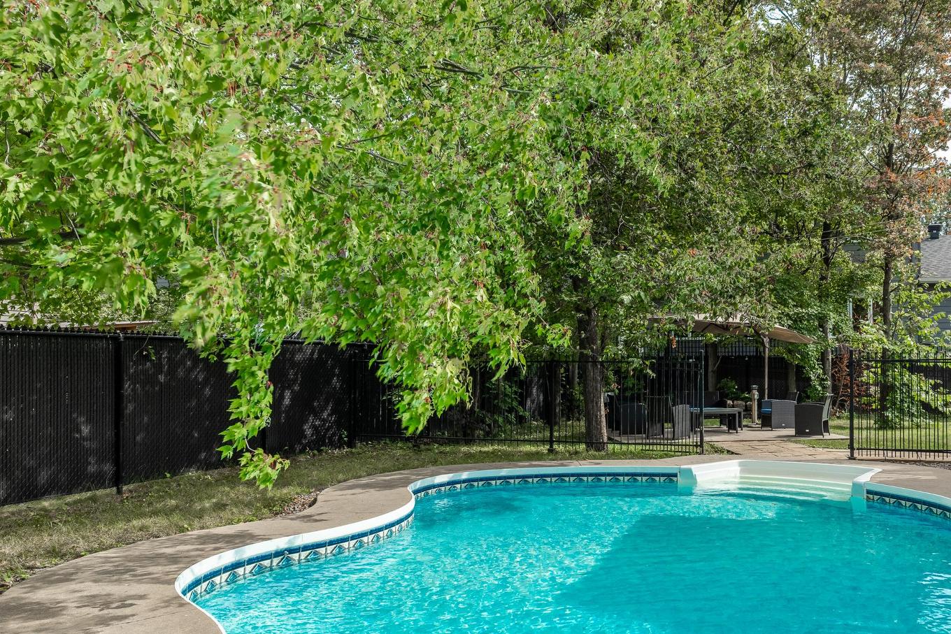 Cour - 163 Av. Du Parc, Saint-Jean-Sur-Richelieu, QC - Outdoor With In Ground Pool With Backyard