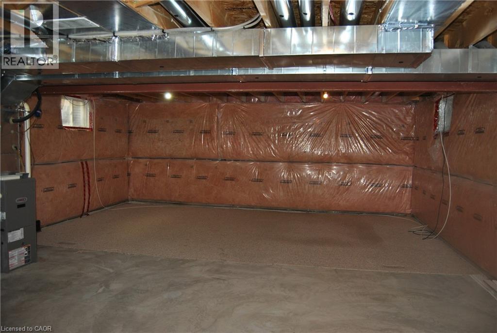 View of basement - 154 Harding Street, Kitchener, ON - Indoor Photo Showing Basement