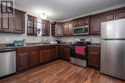 Apt Kitchen Stainless Appliances -