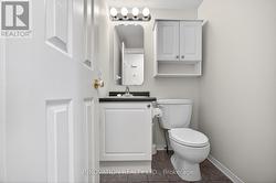 Powder room on main level -