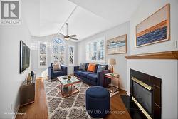 Stunning family rm w gas fireplace upstairs! -