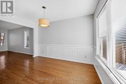 Large dining furniture can fit here! -