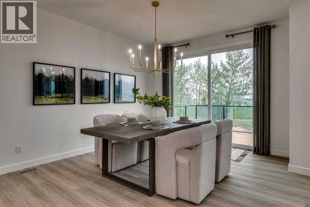 71 Emerson Crescent, Okotoks, AB - Indoor Photo Showing Dining Room