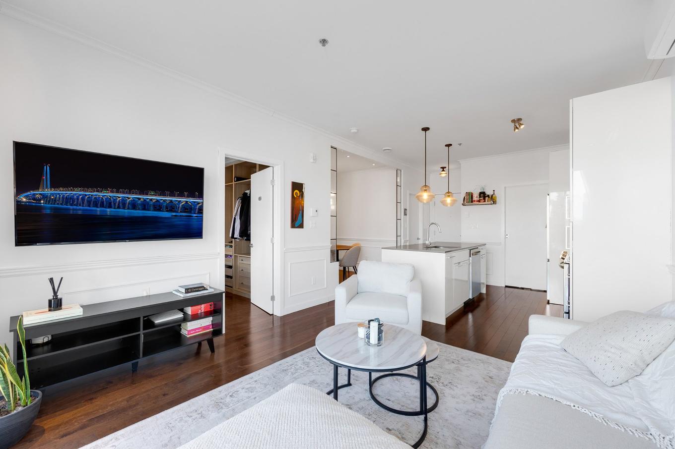 Salon - 219-750 32E Avenue, Montréal (Lachine), QC - Indoor Photo Showing Living Room