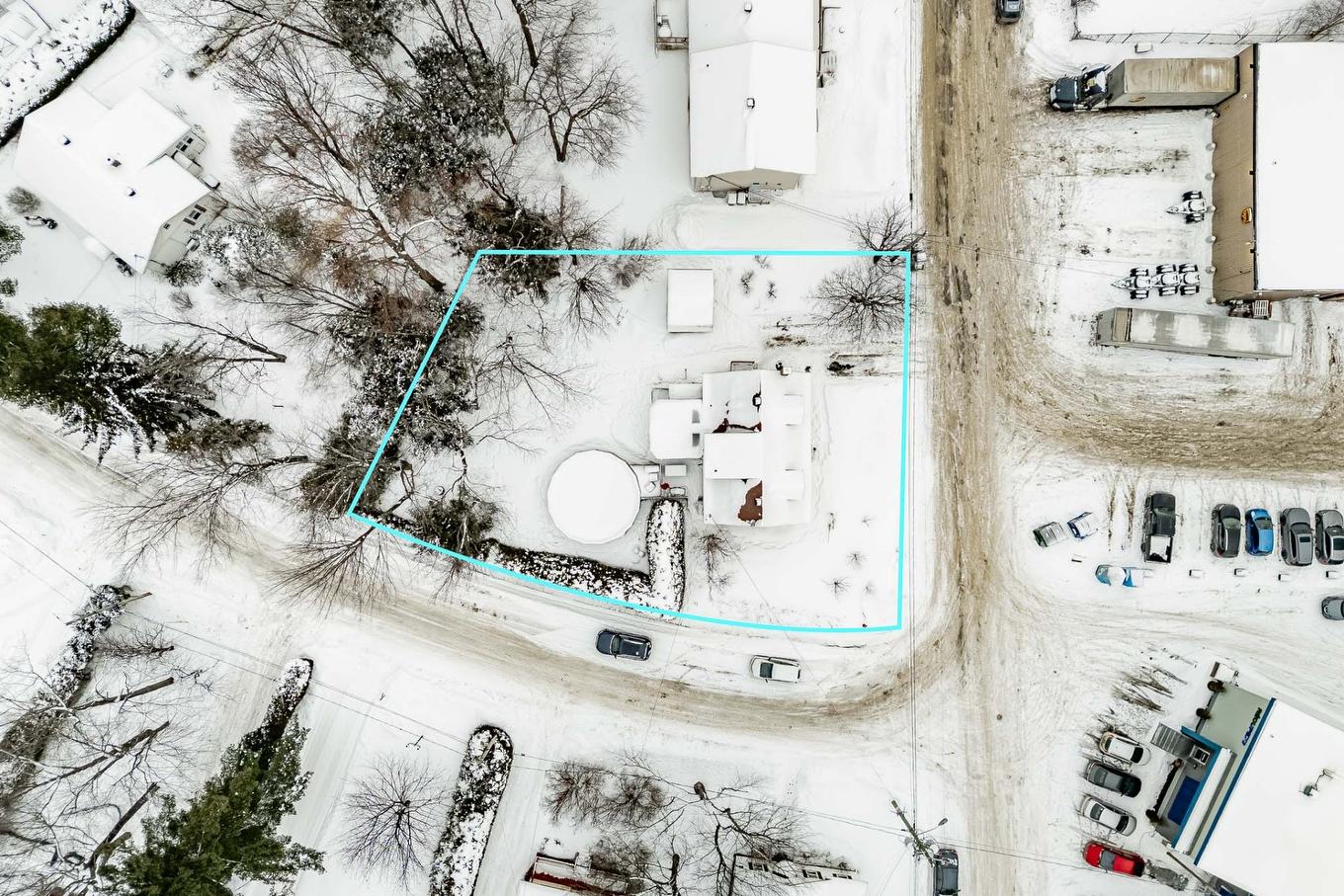 Photo aérienne - 2374 Rue Hertel, Sherbrooke (Les Nations), QC -