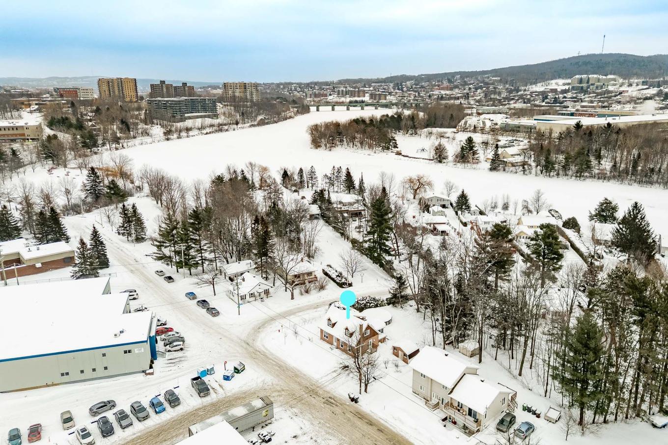 Photo aérienne - 2374 Rue Hertel, Sherbrooke (Les Nations), QC - Outdoor With View