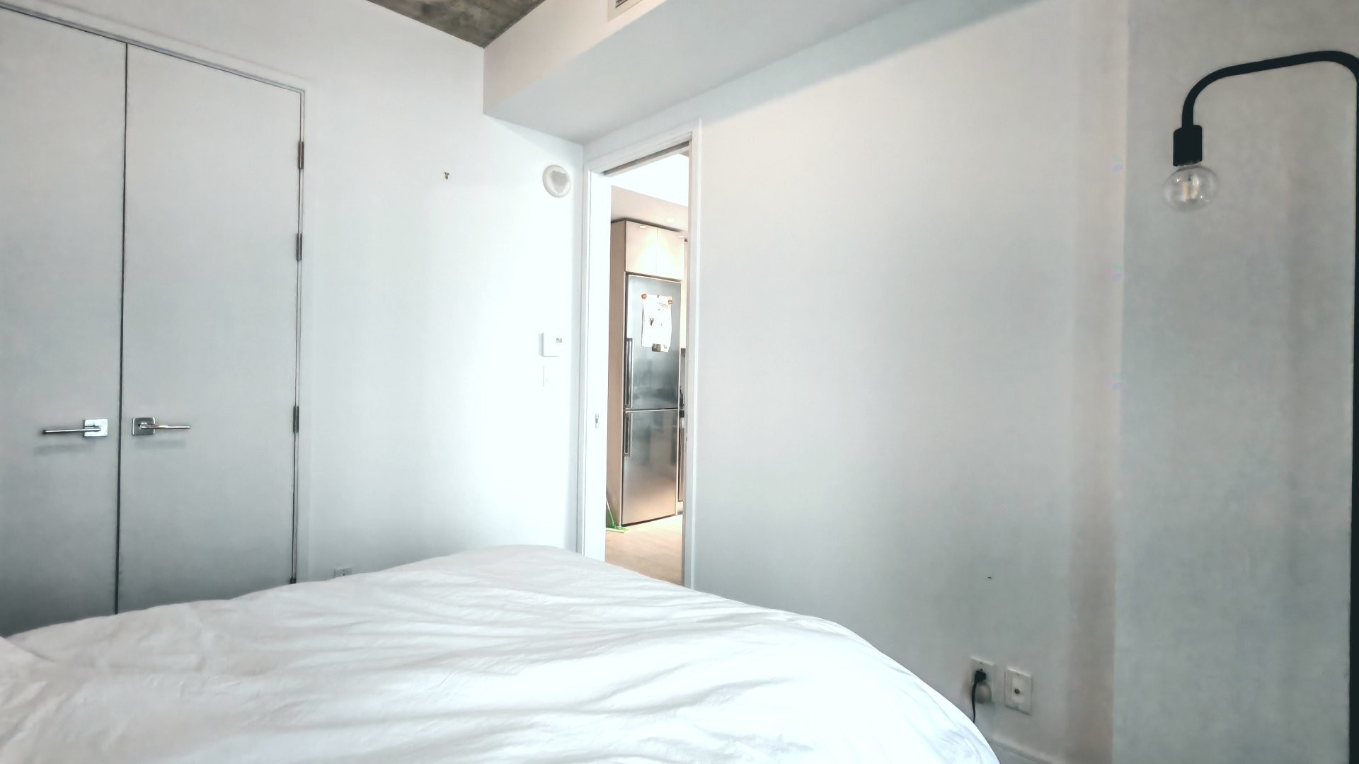 Bedroom - 3302-1188 Av. Union, Montréal (Ville-Marie), QC - Indoor Photo Showing Bedroom