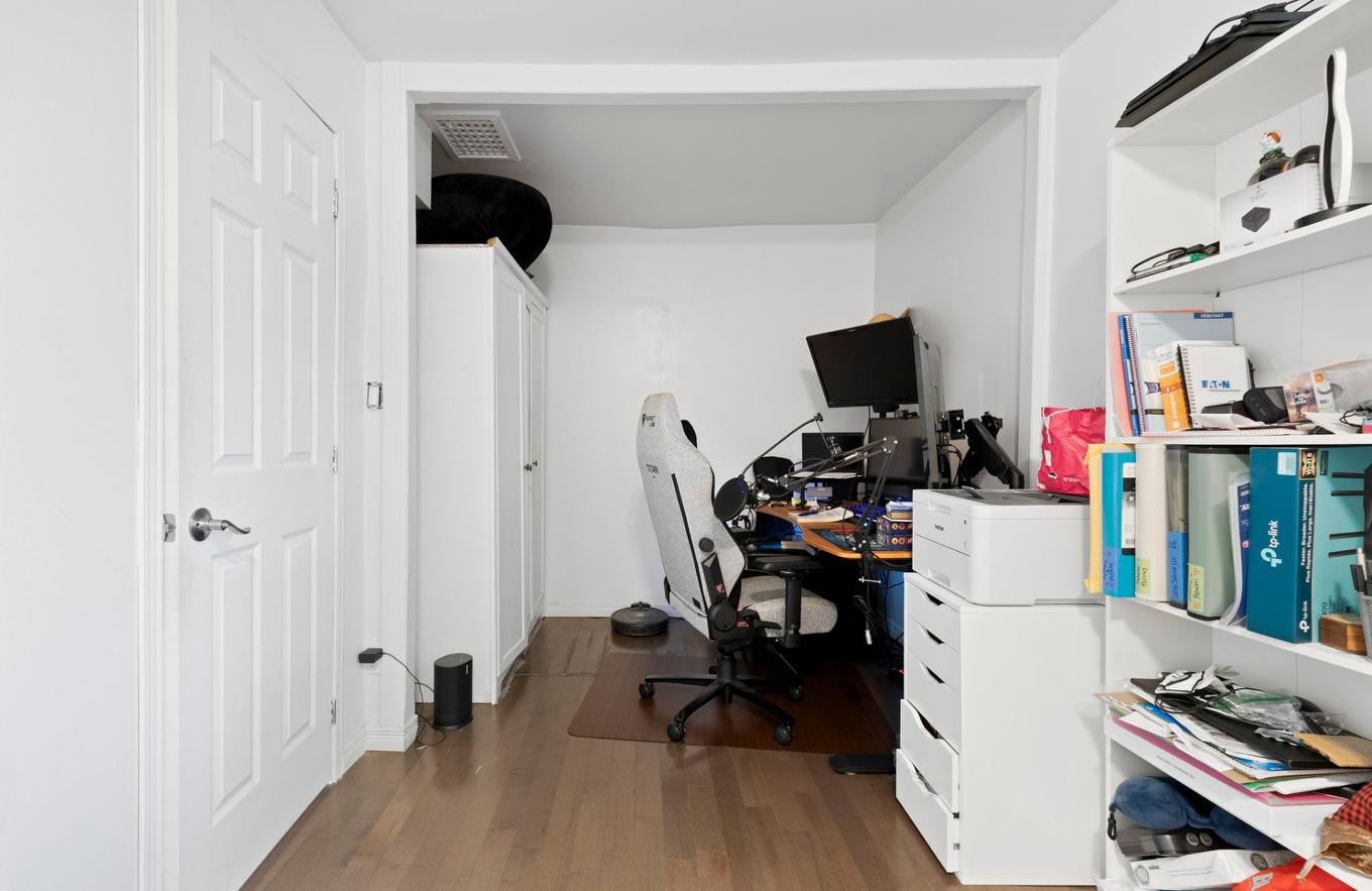 Bedroom - 1410 Rue Jolicoeur, Montréal (Le Sud-Ouest), QC - Indoor Photo Showing Office