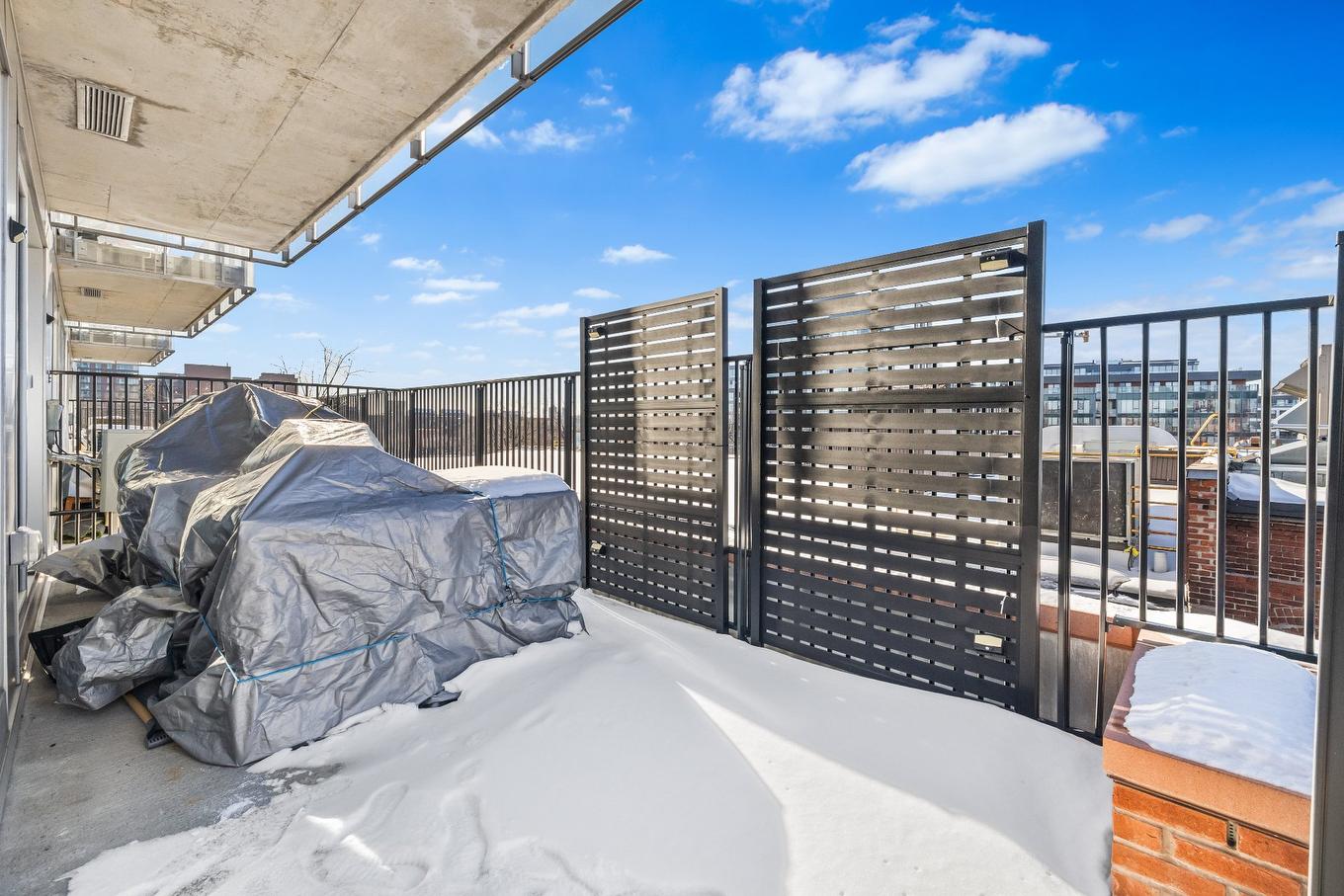 Balcony - 656-288 Rue Richmond, Montréal (Le Sud-Ouest), QC - Outdoor With Exterior