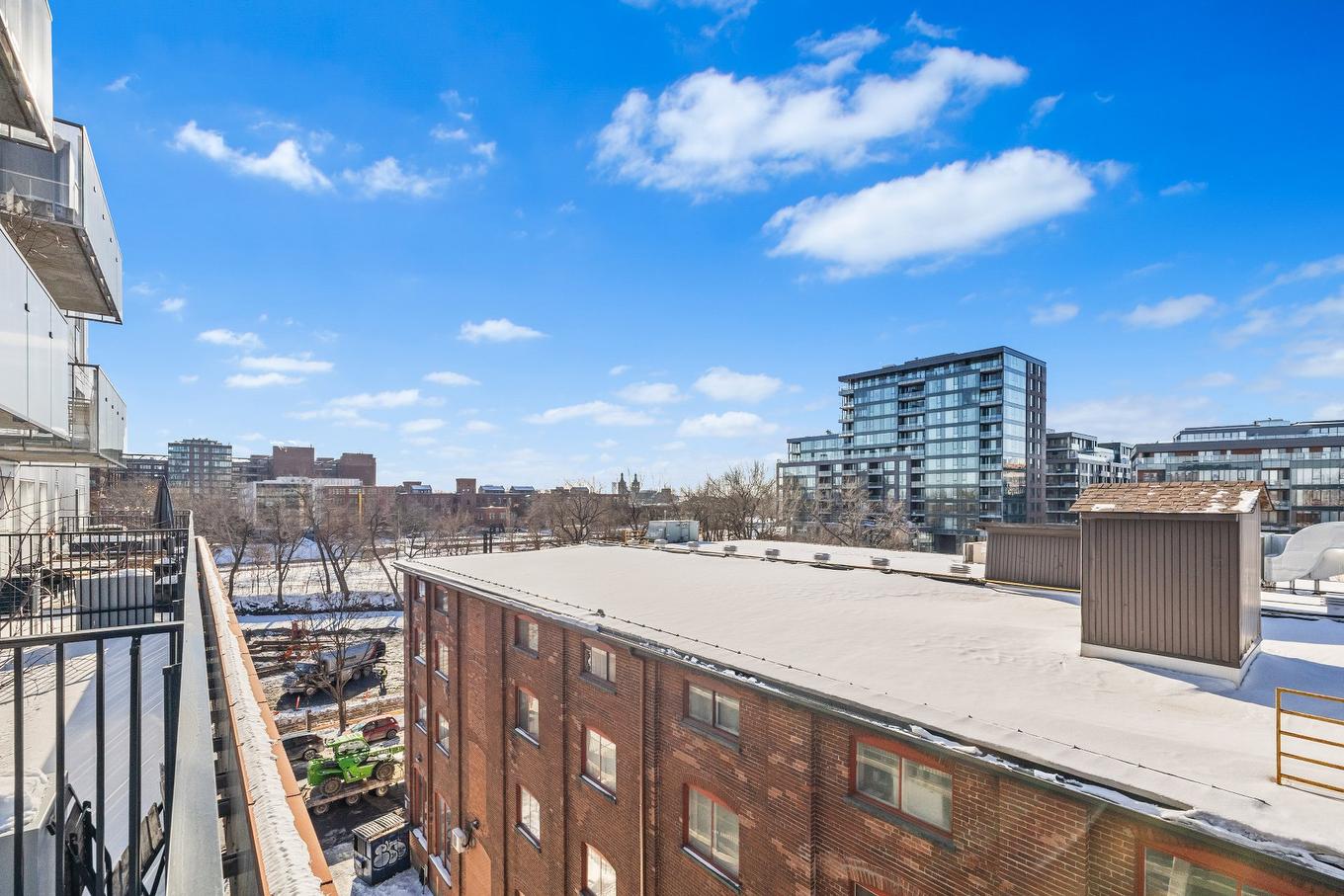 View - 656-288 Rue Richmond, Montréal (Le Sud-Ouest), QC - Outdoor With Balcony