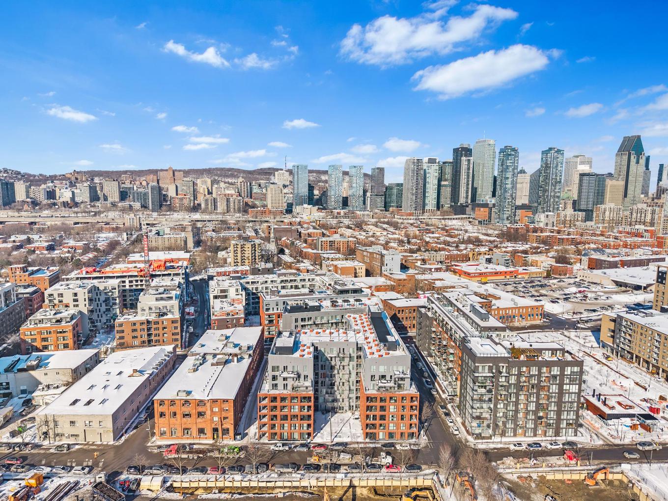 Aerial photo - 656-288 Rue Richmond, Montréal (Le Sud-Ouest), QC - Outdoor With View