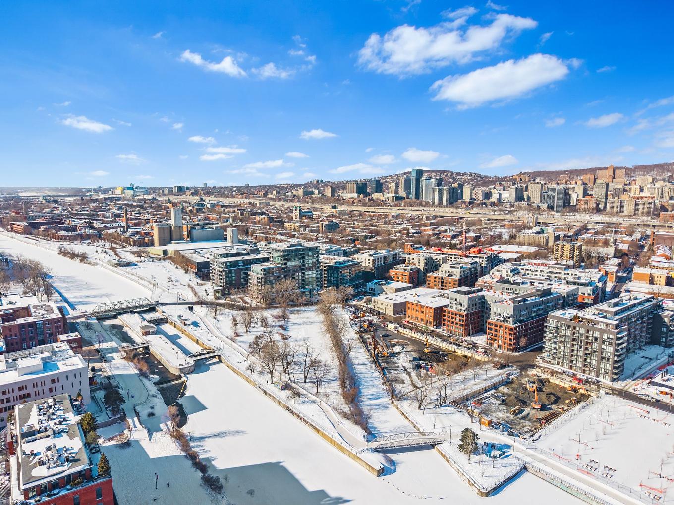 Aerial photo - 656-288 Rue Richmond, Montréal (Le Sud-Ouest), QC - Outdoor With View