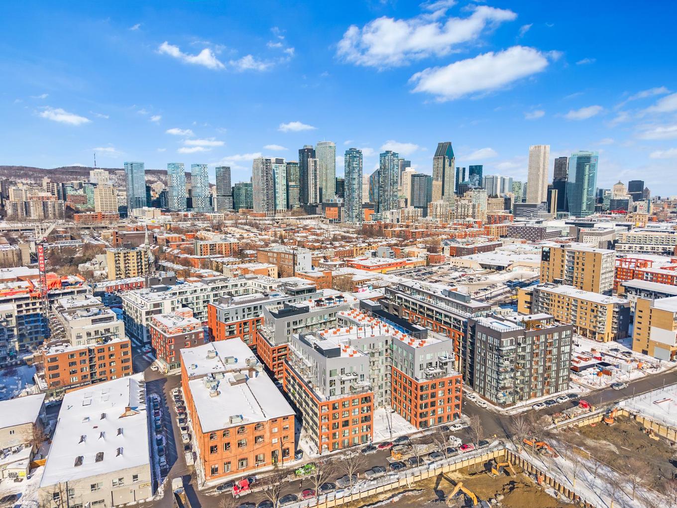 Aerial photo - 656-288 Rue Richmond, Montréal (Le Sud-Ouest), QC - Outdoor With View