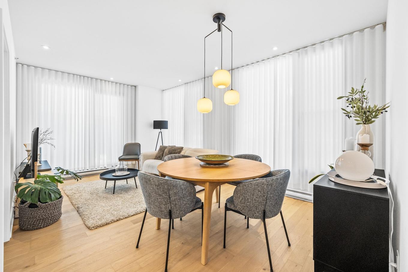 Overall view - 656-288 Rue Richmond, Montréal (Le Sud-Ouest), QC - Indoor Photo Showing Dining Room