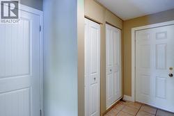 Bathroom on main and entry to Garage -