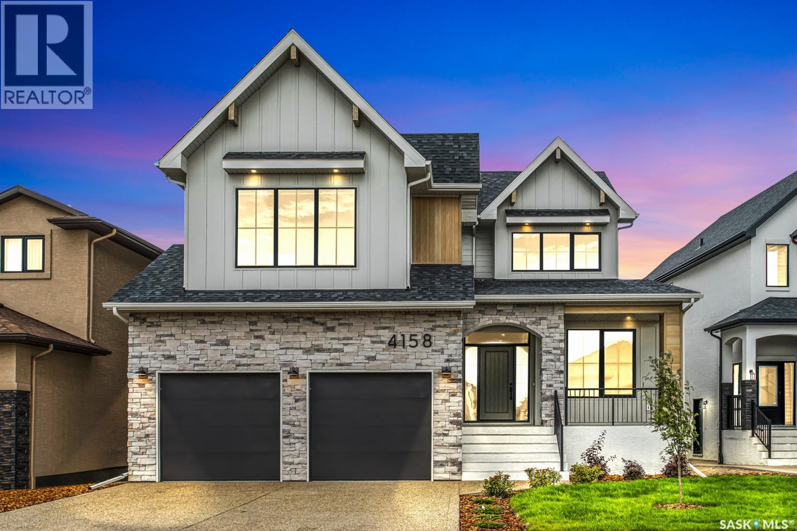 4158 Fieldstone Way, Regina, SK - Outdoor With Facade