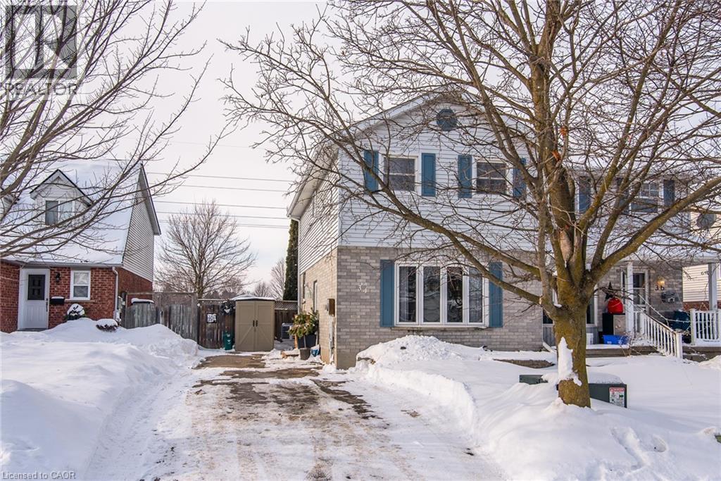34 Sacha Road, Cambridge, ON - Outdoor With Facade