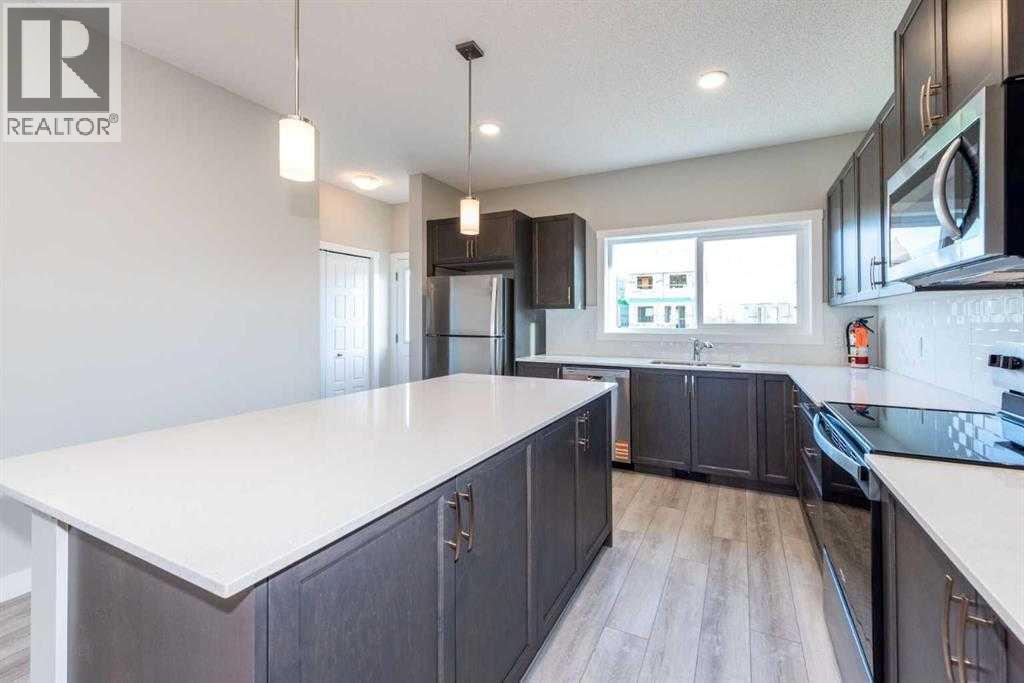 1904 Cornerstone Boulevard Ne, Calgary, AB - Indoor Photo Showing Kitchen With Stainless Steel Kitchen With Upgraded Kitchen