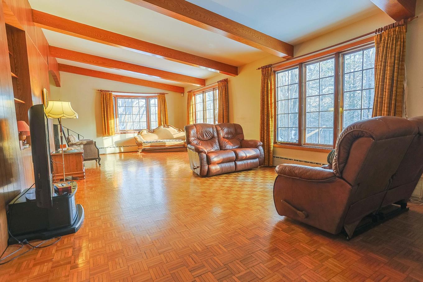 Living room - 3853 Rue Guillemette, Shawinigan, QC - Indoor Photo Showing Living Room