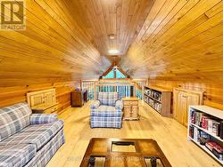 Huge space with vaulted ceilings. -